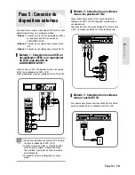 Preview for 19 page of Samsung DVD-VR320 Manual De Instrucciones