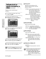 Preview for 28 page of Samsung DVD-VR320 Manual De Instrucciones