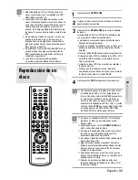 Preview for 35 page of Samsung DVD-VR320 Manual De Instrucciones