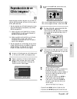 Preview for 47 page of Samsung DVD-VR320 Manual De Instrucciones