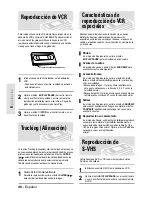 Preview for 48 page of Samsung DVD-VR320 Manual De Instrucciones