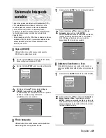 Preview for 49 page of Samsung DVD-VR320 Manual De Instrucciones