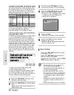 Preview for 52 page of Samsung DVD-VR320 Manual De Instrucciones