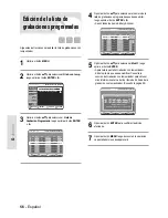 Preview for 56 page of Samsung DVD-VR320 Manual De Instrucciones