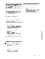 Preview for 59 page of Samsung DVD-VR320 Manual De Instrucciones