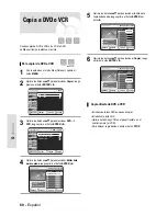 Preview for 60 page of Samsung DVD-VR320 Manual De Instrucciones