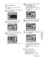 Preview for 61 page of Samsung DVD-VR320 Manual De Instrucciones