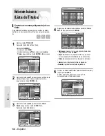 Preview for 64 page of Samsung DVD-VR320 Manual De Instrucciones