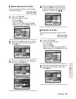 Preview for 65 page of Samsung DVD-VR320 Manual De Instrucciones