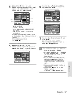 Preview for 67 page of Samsung DVD-VR320 Manual De Instrucciones