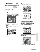 Preview for 71 page of Samsung DVD-VR320 Manual De Instrucciones