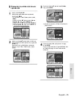 Preview for 75 page of Samsung DVD-VR320 Manual De Instrucciones