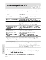 Preview for 84 page of Samsung DVD-VR320 Manual De Instrucciones