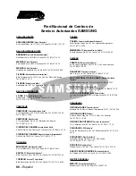 Preview for 88 page of Samsung DVD-VR320 Manual De Instrucciones