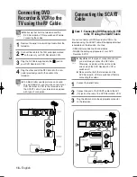 Предварительный просмотр 16 страницы Samsung DVD-VR325/ Instruction Manual