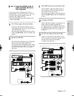 Предварительный просмотр 17 страницы Samsung DVD-VR325/ Instruction Manual