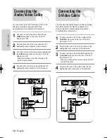 Предварительный просмотр 18 страницы Samsung DVD-VR325/ Instruction Manual