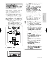 Предварительный просмотр 19 страницы Samsung DVD-VR325/ Instruction Manual