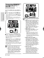 Предварительный просмотр 20 страницы Samsung DVD-VR325/ Instruction Manual