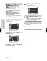 Предварительный просмотр 24 страницы Samsung DVD-VR325/ Instruction Manual