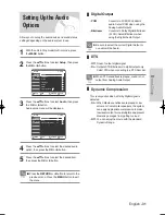 Предварительный просмотр 31 страницы Samsung DVD-VR325/ Instruction Manual