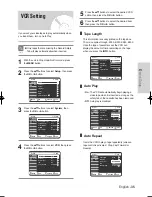 Предварительный просмотр 35 страницы Samsung DVD-VR325/ Instruction Manual