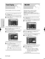 Предварительный просмотр 38 страницы Samsung DVD-VR325/ Instruction Manual