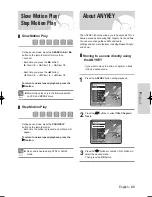 Предварительный просмотр 43 страницы Samsung DVD-VR325/ Instruction Manual