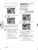 Предварительный просмотр 44 страницы Samsung DVD-VR325/ Instruction Manual