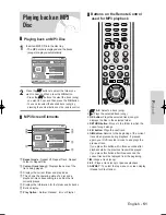 Предварительный просмотр 51 страницы Samsung DVD-VR325/ Instruction Manual