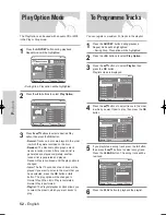 Предварительный просмотр 52 страницы Samsung DVD-VR325/ Instruction Manual