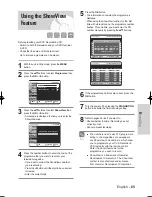 Предварительный просмотр 65 страницы Samsung DVD-VR325/ Instruction Manual