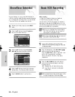 Предварительный просмотр 66 страницы Samsung DVD-VR325/ Instruction Manual