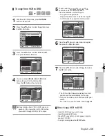 Предварительный просмотр 69 страницы Samsung DVD-VR325/ Instruction Manual