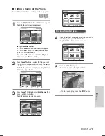 Предварительный просмотр 79 страницы Samsung DVD-VR325/ Instruction Manual