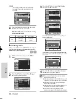 Предварительный просмотр 86 страницы Samsung DVD-VR325/ Instruction Manual