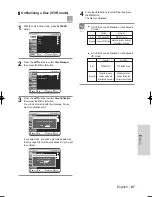 Предварительный просмотр 87 страницы Samsung DVD-VR325/ Instruction Manual