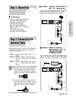 Preview for 15 page of Samsung DVD-VR325DVD-VR325 Instruction Manual