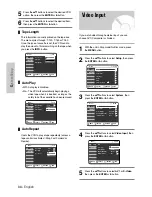 Preview for 34 page of Samsung DVD-VR325DVD-VR325 Instruction Manual