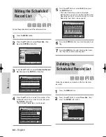 Preview for 64 page of Samsung DVD-VR329 Instruction Manual