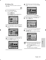 Preview for 81 page of Samsung DVD-VR335 Instruction Manual