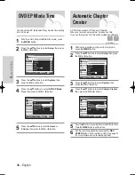 Preview for 36 page of Samsung DVD-VR336 Instruction Manual