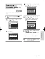 Preview for 63 page of Samsung DVD-VR336 Instruction Manual