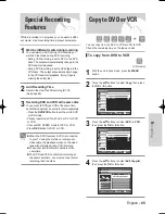 Preview for 65 page of Samsung DVD-VR336 Instruction Manual