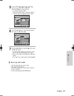 Preview for 67 page of Samsung DVD-VR336 Instruction Manual