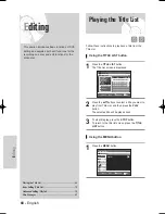 Preview for 68 page of Samsung DVD-VR336 Instruction Manual