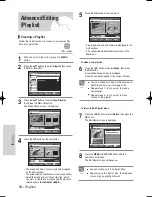 Preview for 74 page of Samsung DVD-VR336 Instruction Manual