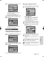 Preview for 79 page of Samsung DVD-VR336 Instruction Manual