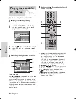 Preview for 56 page of Samsung DVD-VR345 Instruction Manual