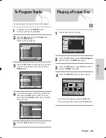 Предварительный просмотр 59 страницы Samsung DVD-VR345 Instruction Manual